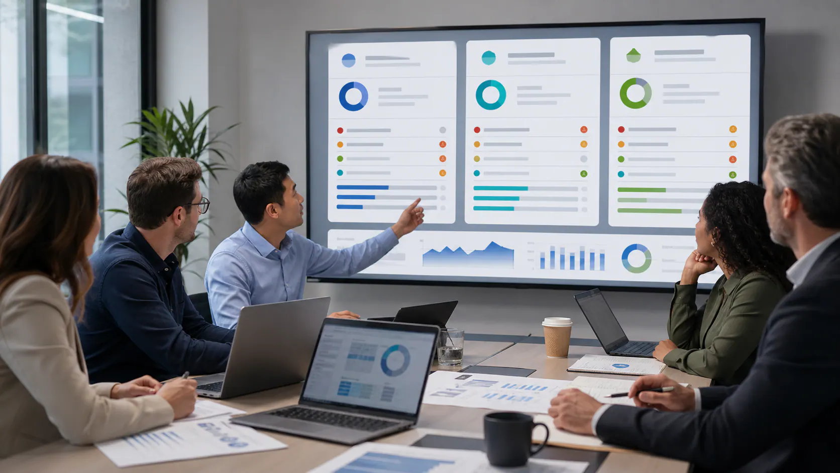 Priorización de oportunidades comerciales B2B Equipo B2B priorizando oportunidades comerciales por valor urgencia y etapa