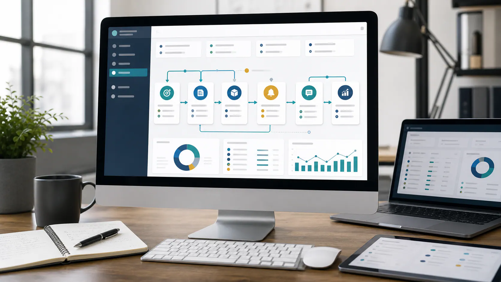 CRM conectado con cotizaciones alertas reportes y seguimiento comercial